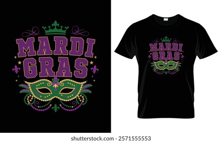 Mardi Gras T-shirt. Creative Design