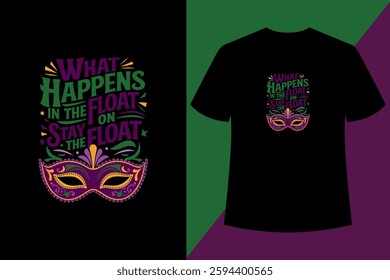 Mardi Gras T-shirt Design, T-shirt Design, Mardi Gras