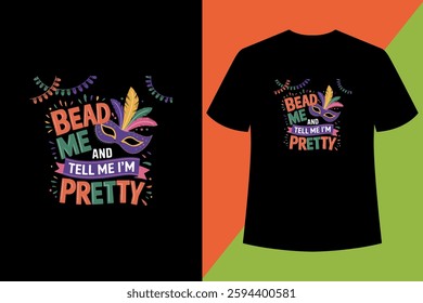 Mardi Gras T-shirt Design, T-shirt Design, Mardi Gras