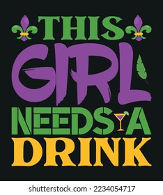 Mardi Gras T-shirt Design Perfect For Others