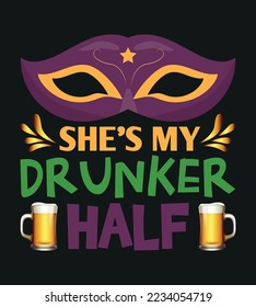 Mardi Gras T-shirt Design Perfect For Others