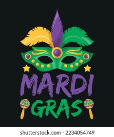 Mardi Gras T-shirt Design Perfect For Others