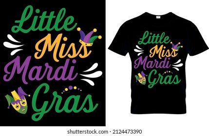 Mardi Gras T-shirt Design Template