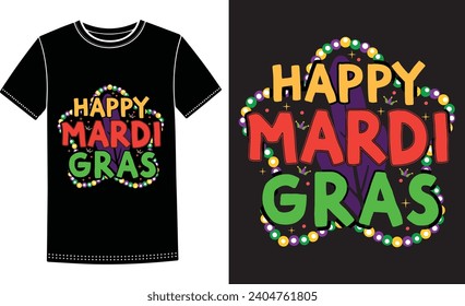 Mardi Gras T-shirt Design template or Vector Mardi Gras t shirt, Typography t-shirt design, Mardi Gras Y'all