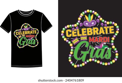 Mardi Gras T-shirt Design template or Vector Mardi Gras t shirt, Typography t-shirt design, Mardi Gras Y'all