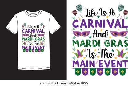 Mardi Gras T-shirt Design template or Vector Mardi Gras t shirt, Typography t-shirt design, Mardi Gras Y'all