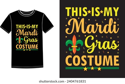 Mardi Gras T-shirt Design template or Vector Mardi Gras t shirt, Typography t-shirt design, Mardi Gras Y'all