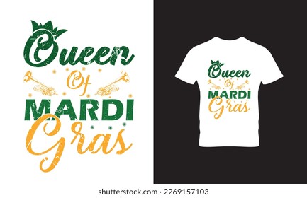 Mardi Gras t-shirt design, Mardi Gras typography t-shirt design