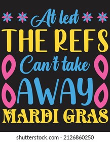 Mardi Gras T-shirt Design Vector