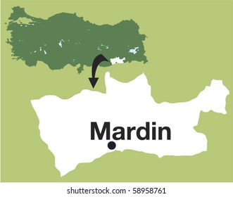 Mardin. The cities of Turkey.