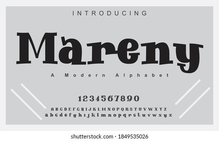 Mareny font. Elegant alphabet letters font and number. Classic Copper Lettering Minimal Fashion Designs. Typography fonts regular uppercase and lowercase. vector illustration