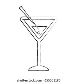 margarita cocktail cup icon