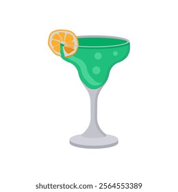 Margarita, Cocktails Vector illustration, Isolated