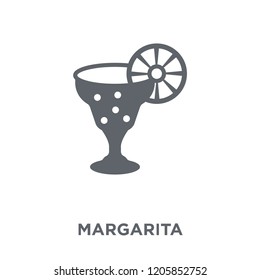 Margarita icon. Margarita design concept from Drinks collection. Simple element vector illustration on white background.