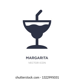 margarita icon on white background. Simple element illustration from Drinks concept. margarita sign icon symbol design.