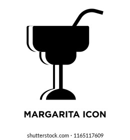 Margarita icon vector isolated on white background, Margarita transparent sign , food symbols svg