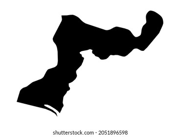 Margibi-Margibi County-Liberia map, fully editable detailed vector map of Margibi-Margibi County-Liberia . The file is suitable for editing and printing of all sizes.