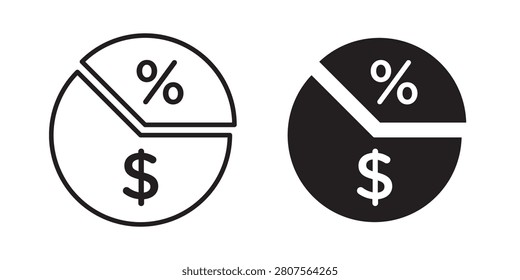 Margin icon black and white vector..