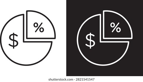 Margin icon editable vector EPS10..