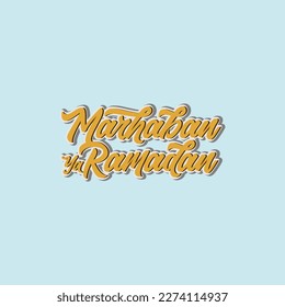 Marhaban ya Ramadan, fun Unique text art