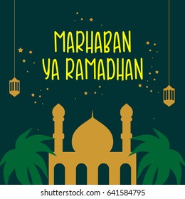 Marhaban Ya Ramadhan Images, Stock Photos u0026 Vectors  Shutterstock