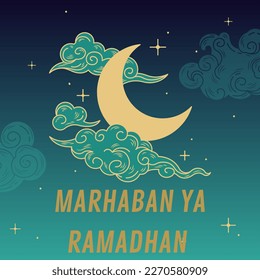 marhaban ya Ramadhan template image 