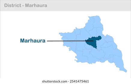 Marhaura sub-district map ,Saran District, Bihar State, Republic of India, Government of Bihar, Indian territory, Eastern India, politics, village, tourism