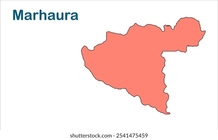 Marhaura subdivision map ,Saran District, Bihar State, Republic of India, Government of Bihar, Indian territory, Eastern India, politics, village, tourism