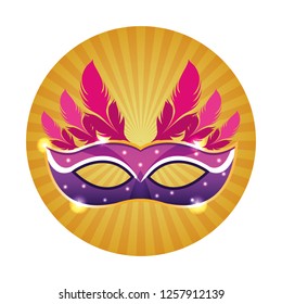 Mari gras mask