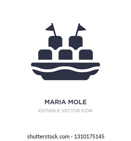 maria mole icon on white background. Simple element illustration from Food and restaurant concept. maria mole icon symbol design.