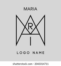 maria name logo