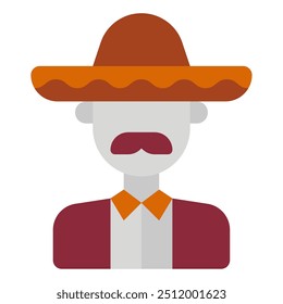 Ícone Mariachi para web, app, infográfico, etc