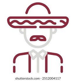 Ícone Mariachi para web, app, infográfico, etc