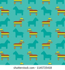 Mariachi Pattern Set 1 Donkeys