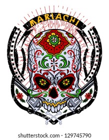 Mariachi skull