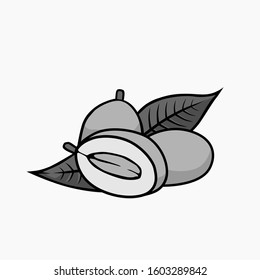 Marian plum vector greyscale mode for all purpose