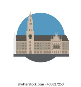 310 Marienplatz Munich Stock Illustrations, Images & Vectors 