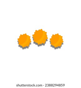Marigold Flower Decoration Design Vector. Traditional Indian Flower. Diwali Design Element