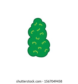 marihuana bud doodle icon, vector illustration