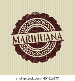 Marihuana-Kautschukstruktur