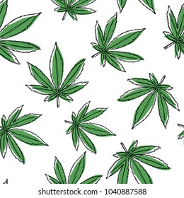 weed background tile