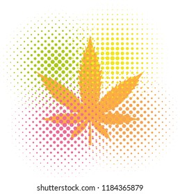 Marijuana cannabis design 