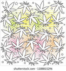 Marijuana cannabis design
