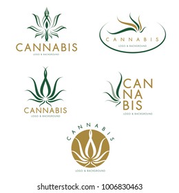 marijuana , cannabis logo graphics