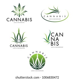 Marijuana , Cannabis Logo Graphics