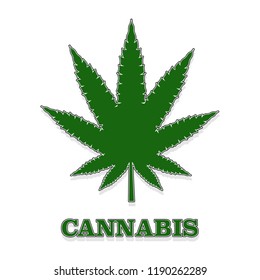 marijuana , cannabis logo graphics