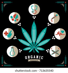 marijuana , cannabis logo graphics
