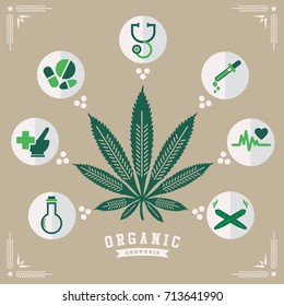 marijuana , cannabis logo graphics