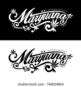marijuana , cannabis logo graphics