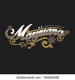 marijuana , cannabis logo graphics
